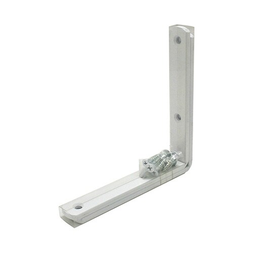 カラー化粧アングル 白 2個入