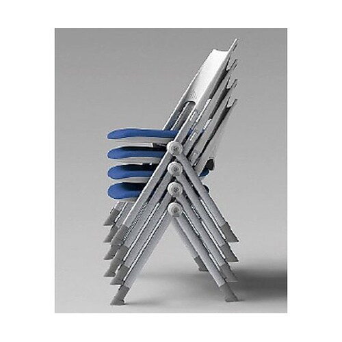 折畳み椅子(ブルー) EA956XE−4