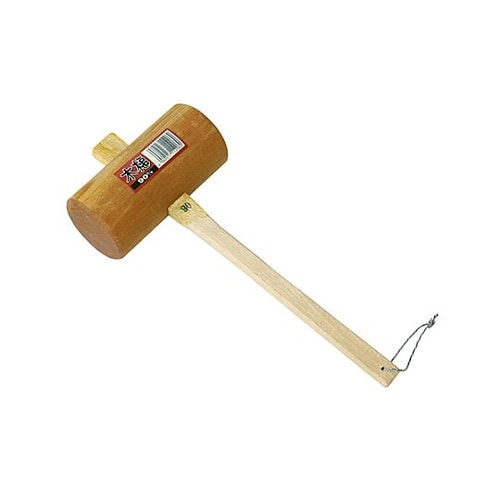 1.0kg/ 90mm 木製ハンマー E