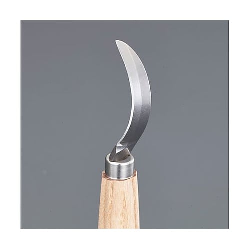 60mm/195mm 彫刻刀(くり抜き・