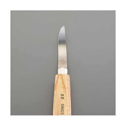 60mm/195mm 彫刻刀(くり抜き・