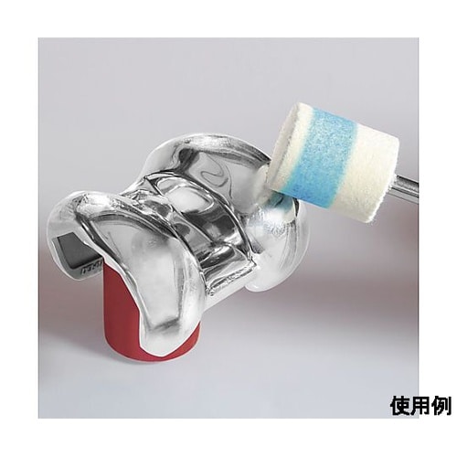 30x40mm/6mm軸 軸付フェルトバ