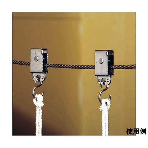 26x15x54mm 吊具用滑車(樹脂車