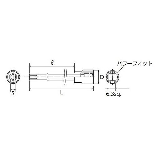 1/4”DRx 7/32” [INHEX