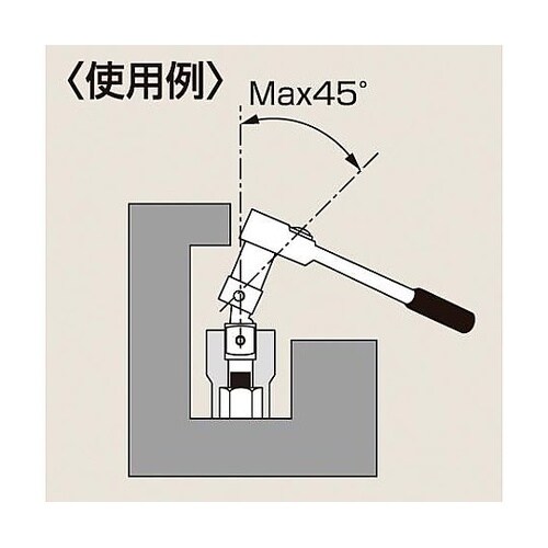 3/8”DR ユニバーサルジョイント E
