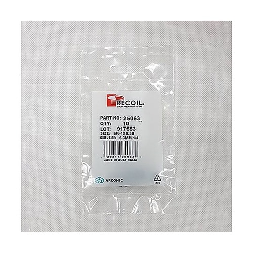 M14−1.25x12.4mm リコイル