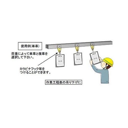 4号レール用トロリー複車 EA970BC