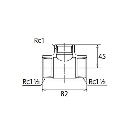 Rc1・1/2”xRc2・1/2”xRc