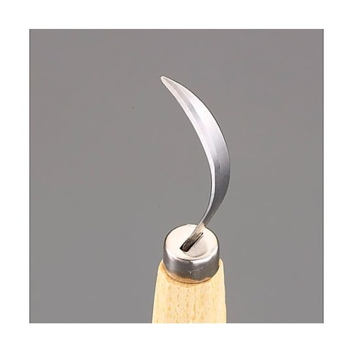 50mm/165mm 彫刻刀(くり抜き・