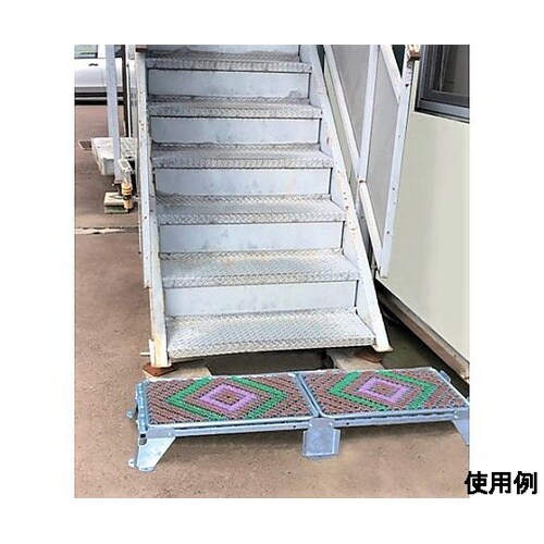 450x690x140mm 泥落し踏台