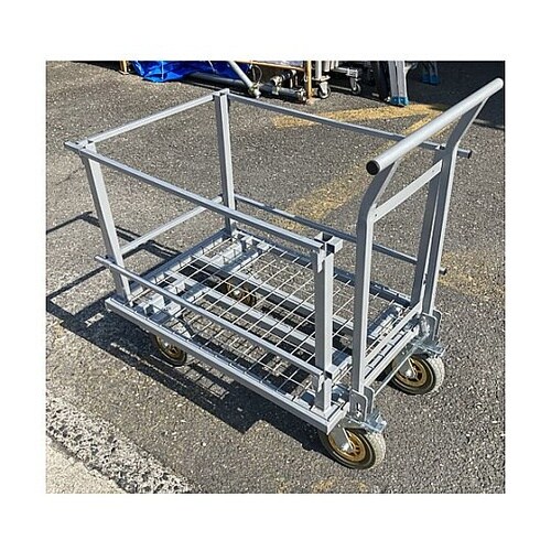 600x850mm 一斗缶用運搬車(フレ