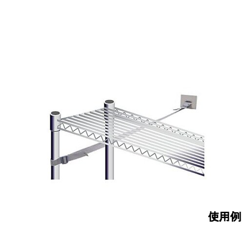 90x70mm 転倒防止プレート(ラック