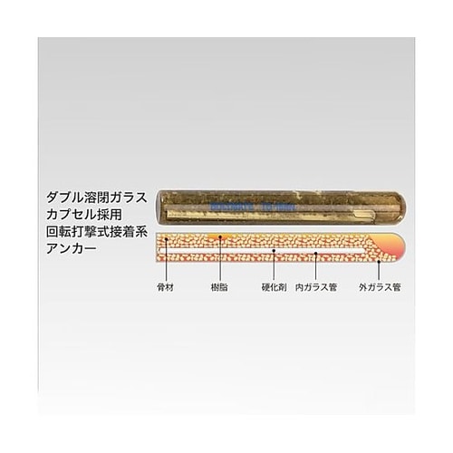 M20x260mm/ユニクロ寸切ボルト・