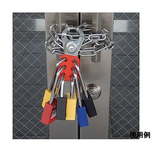 38mm 南京錠(ロックアウト用/橙)