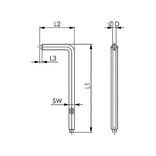 12x125mm パイロットリセス付ボル