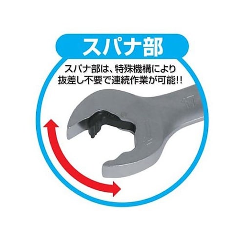 10x12mm 両口クイックスパナ EA