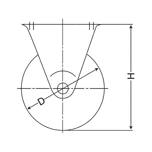 100mm キャスター(固定金具付・静電