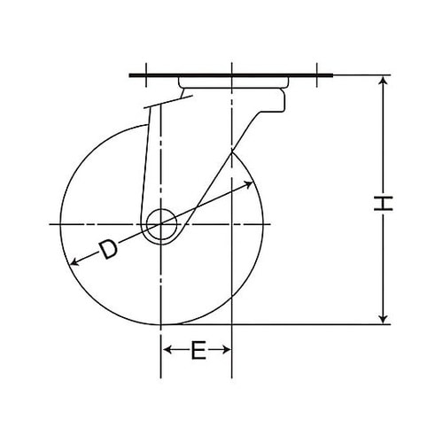 100mm キャスター(自在金具付・静電