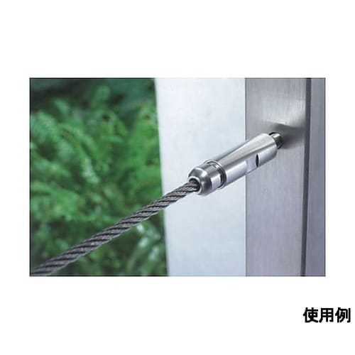 5mm/M8 ワイヤー止め金具(左ねじ/