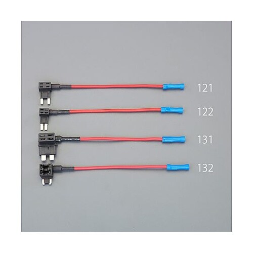 10A 自動車用ミニ平型ヒューズ分岐コー