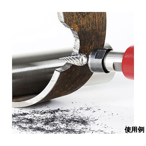 6x18x50mm/6mm軸 超硬カッタ