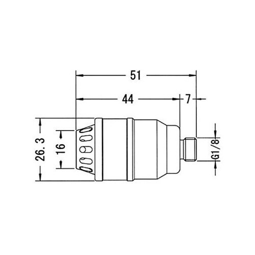 G 1/8” 広範囲ノズル EA123A