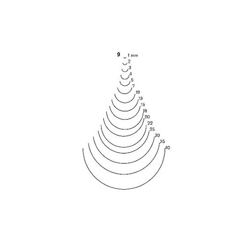 10.0mm U型・彫刻のみ EA588
