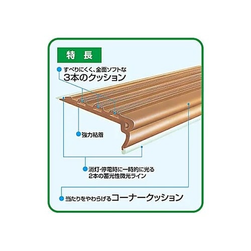 670x39x19mm 階段滑止め材(屋