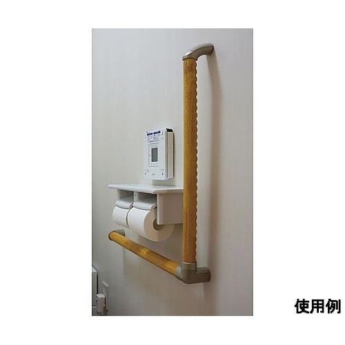 φ35x 600mm 木製手すり(L型)