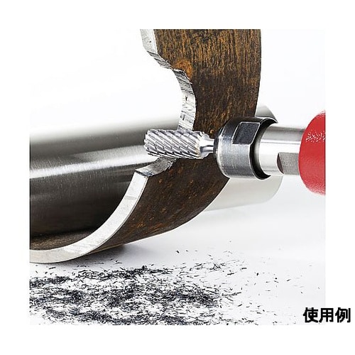 12x25x65mm/6mm軸 超硬カッ