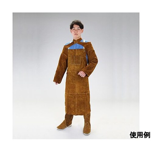 635mm 腕カバー(溶接用・牛革) E