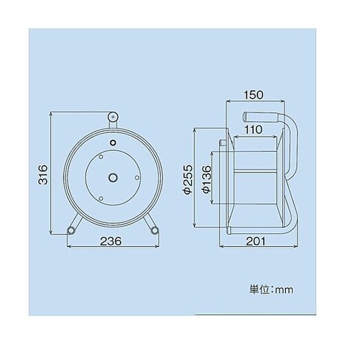 AC125V/15A/20m コードリー