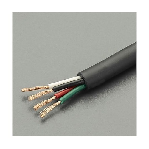 2 mm2x50m/4芯 ビニールキャブ