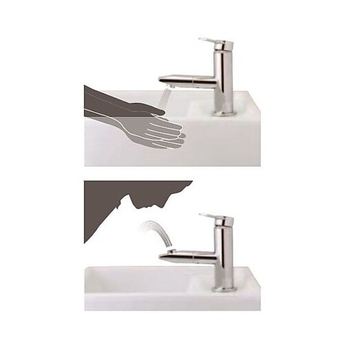 G 1/2” シングル混合水栓(吐水口回