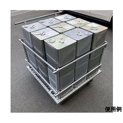 850x850mm 一斗缶用運搬車(フレ