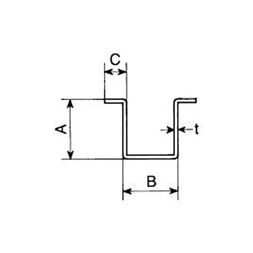 25x25mm/2.73m(3号) ガイ