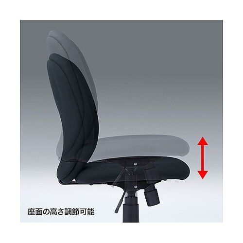 ビジネスチェアー(ブラック) EA956