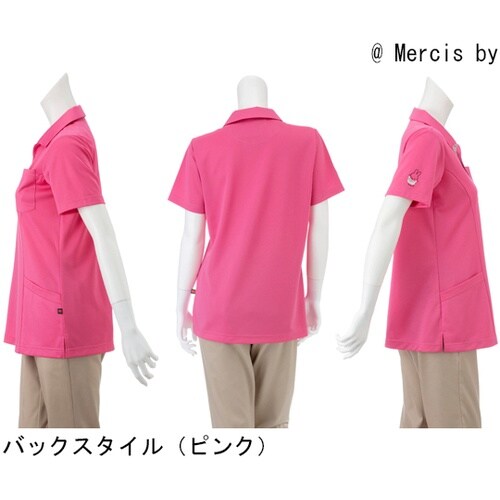 ニットシャツ ネイビー SS MFJ−5