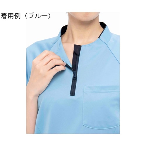 ニットシャツ ネイビーP BL JD−3