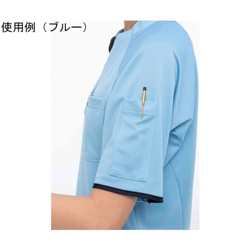 ニットシャツ ネイビーP L JD−31