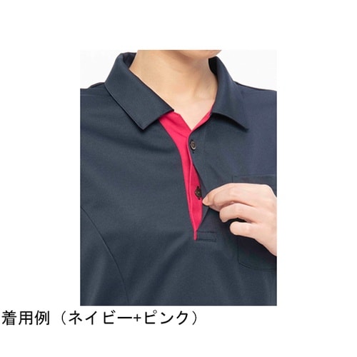 ニットシャツ ネイビーP S JD−31