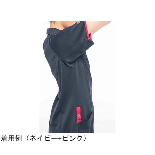 ニットシャツ ブルー L JD−3162