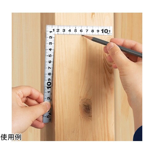 曲尺 平ぴた シルバー 15×11cm