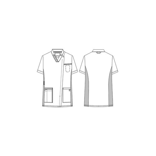 男女兼用スクラブ Tネイビー BL LX