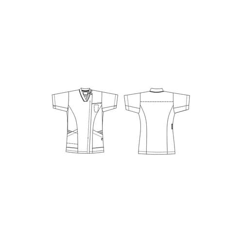 男女兼用スクラブ グリーン S CFS−