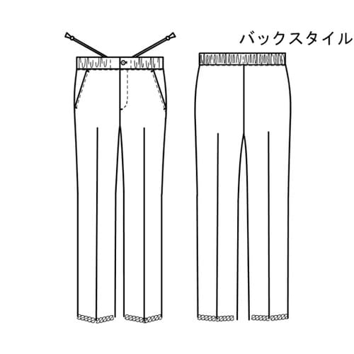 男女兼用パンツ オリーブ SS AY−4