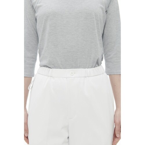 男女兼用パンツ ホワイト L AW−52