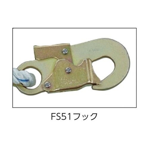 ブロック取付け用台付ロープ DR−100