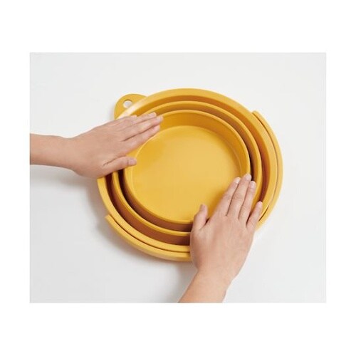 折りたたみバケツ イエロー 8L TOR