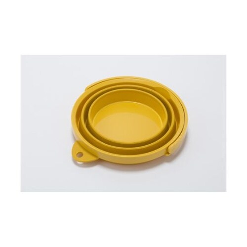 折りたたみバケツ イエロー 8L TOR